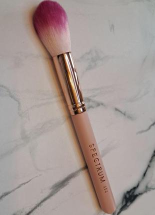 Пензлик для хайлайтеру spectrum a04 tapered finisher makeup brush