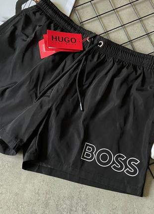 Чоловічі плавальні шорти hugo boss lux2 фото