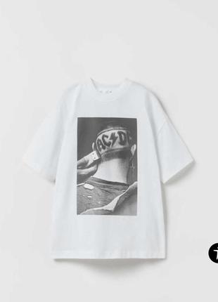Футболка ac/dc zara для хлопчика розмір 120