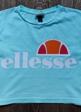 М'ятний жіночий топ футболка ellesse розмір xs-s