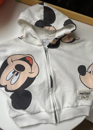 Кофта zara mickey