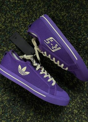 Кеды adidas x raf simons matrix spirit low purple (new) | original4 фото