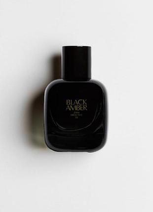Туалетна вода для жінок zara black amber 90 ml