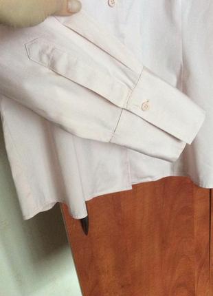 Блуза inwear голландский бренд хлопок пудровый цвет рубашечный крой2 фото