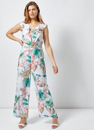 Комбінезон з принтом та широкими штанинами dorothy perkins 🛍️1+1=3🛍️