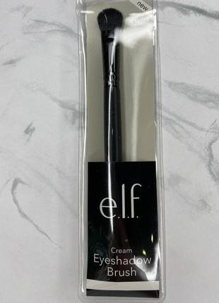 Кисть для нанесения кремовых теней elf cream eyeshsadow вrush