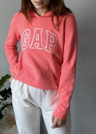 Худі рожеве жіноче кофта з капюшоном жіноча геп gap gap