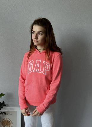 Худи розовое женское кофта с капюшоном женская геп gap gap3 фото