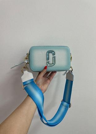 Женская сумка marc jacobs the snapshot summer blue3 фото