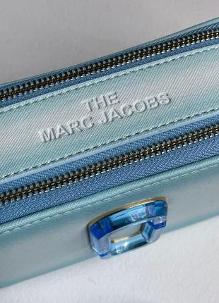 Женская сумка marc jacobs the snapshot summer blue6 фото