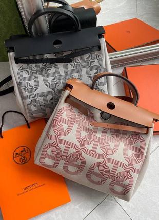 Шикарна сумка в стиле hermes herbag4 фото