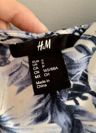 Платье в цветы от h&amp;m6 фото