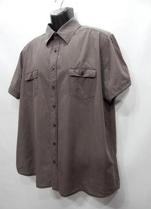 Чоловіча сорочка з коротким рукавом mossimo р.54 017дрбу (тільки в зазначеному розмірі, тільки 1 шт.)4 фото