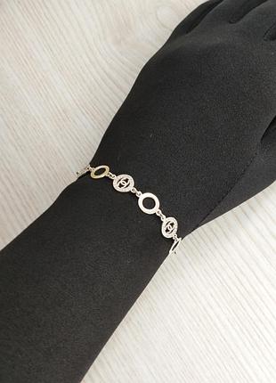 Браслет серебряный 10