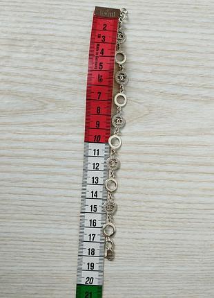 Браслет серебряный 7