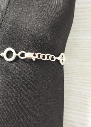 Браслет серебряный 6