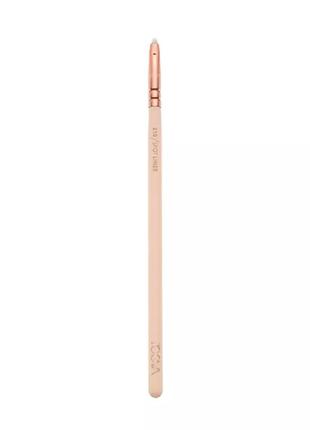 Кисть для подводки zoeva spot liner brush 310 rose golden collection2 фото