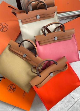 Сумка в стиле эрмес hermes herbag