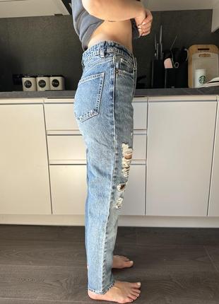 Нові mom jeans zara, розмір 342 фото