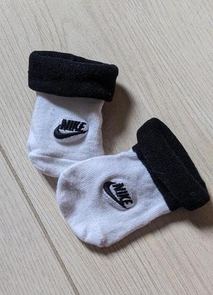 Хлопковые носки на малышей nike