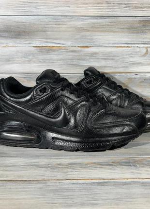 Nike air max command leather black оригинальные кроссовки