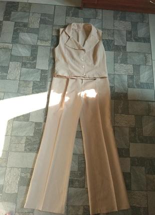 Костюм двойка жилетка+брюки
