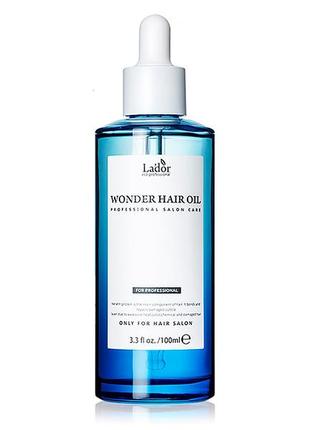 Увлажняющее масло для волос lador wonder hair oil 100ml1 фото