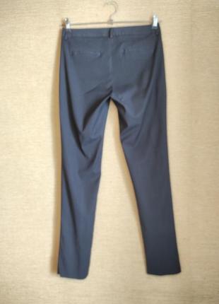 Узкие темно-синие брюки штаны сигареты6 фото