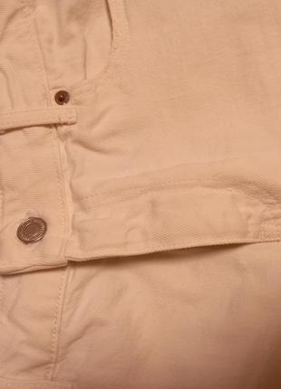 Белые джинсовые шорты denim since5 фото