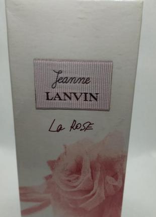 Парфумована вода lanvin jeanne la rose 100 мл