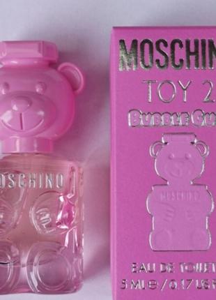 Туалетная вода (мини) moschino toy 2 bubble gum 5 мл