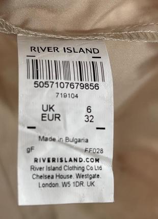 Мини юбка с 3d цветами river island5 фото