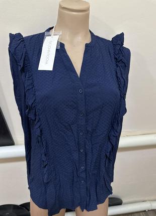 Темно-синя рубашка