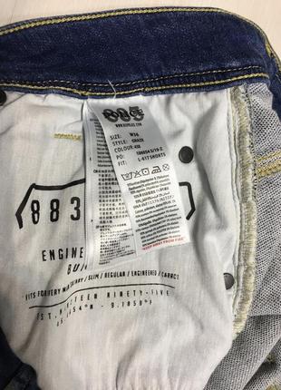 883 police jeans фирменные мужские джинсовые легкие шорты стрейч типа g-star diesel4 фото