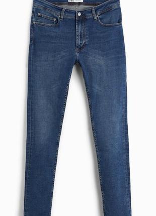 Zara skinny fit джинси для стрункого мужчини 38 розмір2 фото