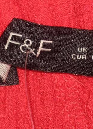 Красные вискозные шорты f&f р-м5 фото