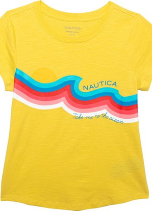 Футболка на девочку nautica. оригинал из сша