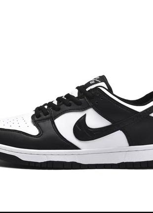 Кроссовки nike dunk low panda 42(27,3см)