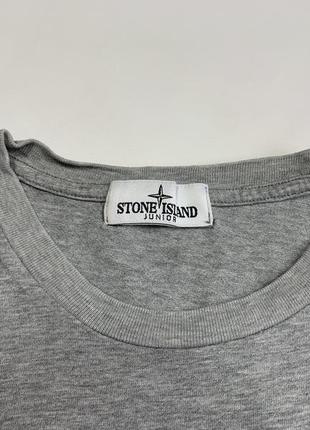 Оригинальная футболка stone island большая лого7 фото