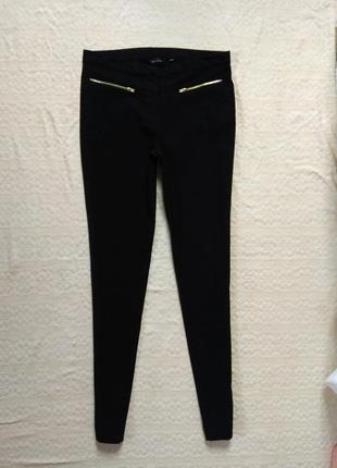 Утягивающие черные штаны скинни new look, 12 размер.1 фото