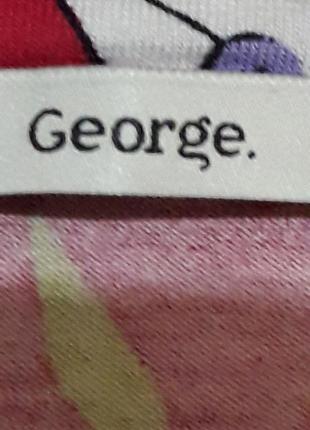 Брендовий віскозна футболка туніка р. 16 від george6 фото