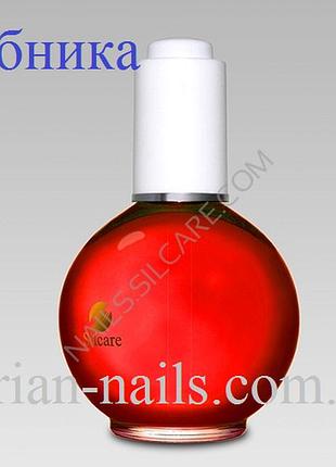Олія для кутикули adrian nails-полуниця, 15 мл