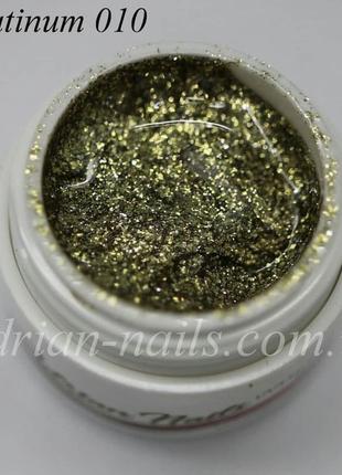 Платиновий гель лак no10-15 грам (баночка)