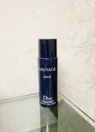 Christian dior sauvage_ deo  original spray дезодорант 200 ml2 фото