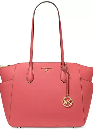 Шкіряна сумка marilyn середнього розміру на блискавці michael kors оригінал