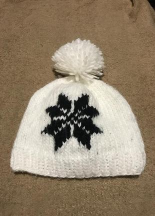 Детская тёплая шапка