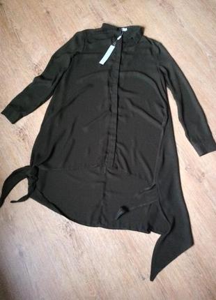 Новий з біркою сукня - сорочка вільний розмір 10