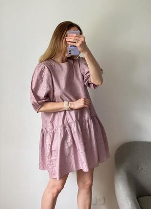 Жіноча сукня вільного крою із прошви