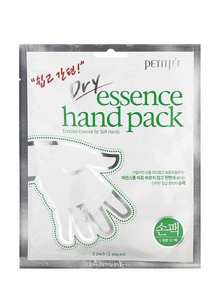 Petitfee dry essence hand pack, маска для рук в виде перчаток,1&nbsp;пара