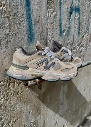 Жіночі кросівки new balance 9060 beige sand / smb10 фото